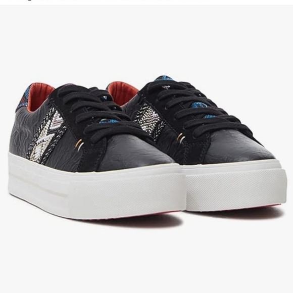 Desigual Vibrant Multicolor Sneakers - Picture 5 of 11